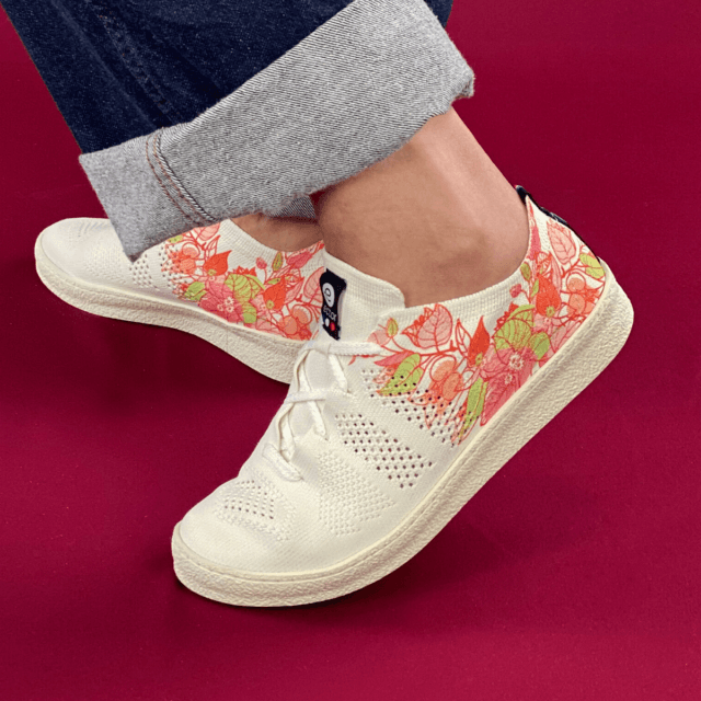 Ector Sneakers - Sneaker Original motif Flower bleue