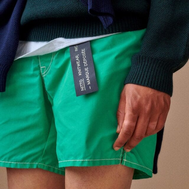 Nitto Knitwear pull Youri vert