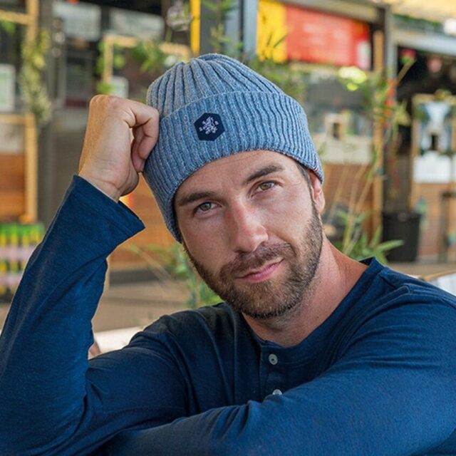 Bonnet bleu marine | Maison Héritage