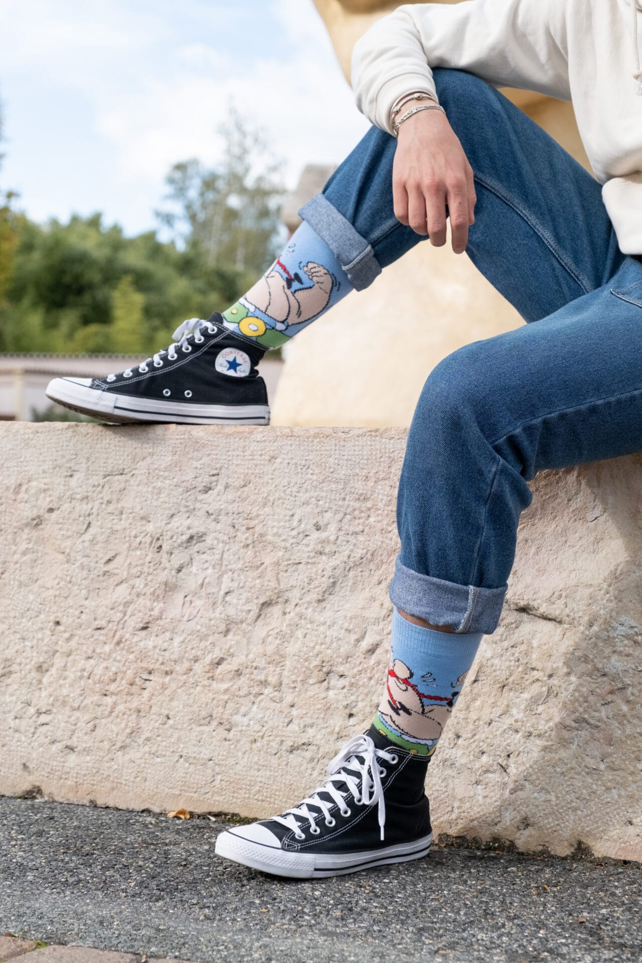 Label Chaussette - Obélix