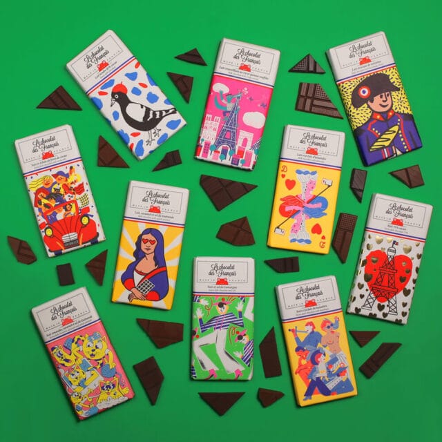Les tablettes de chocolat aux enveloppes originales et créatives