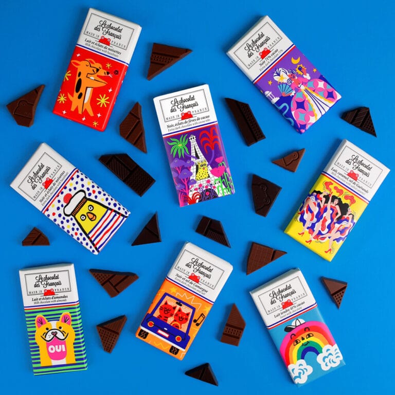 Le chocolat des Français - Tablettes de chocolat