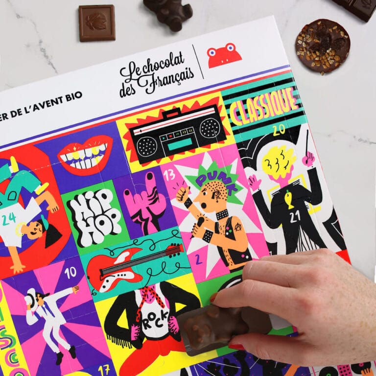Le chocolat des Français - Calendrier de l'Avent