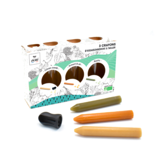 OCNI - Coffret découverte – 3 crayons : citron confit (bio) + basilic (bio) + piment & ail (bio)