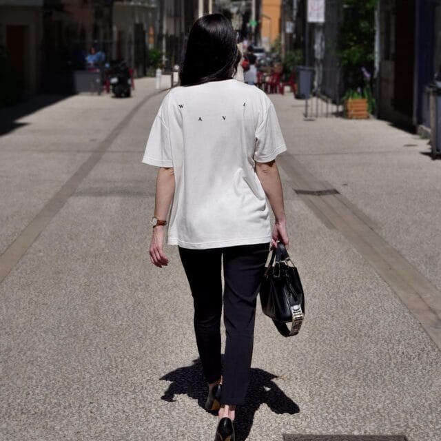 Wavi - tshirt mixte oversize chanvre et coton bio