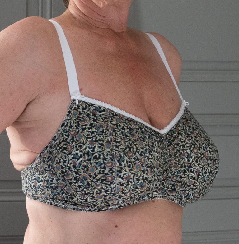 Fleurs Pois et Cie - Soutien-gorge bandeau en 100% coton bio Mathilde