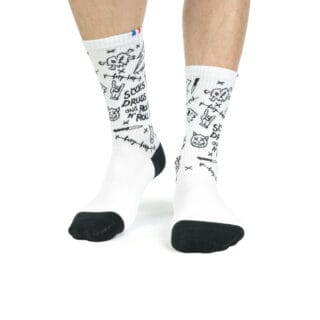 LCF (La Chaussette de France) - Chaussettes Tennis Graffiti