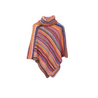 Maison Bonnefoy - Poncho Rafael écru/jaune
