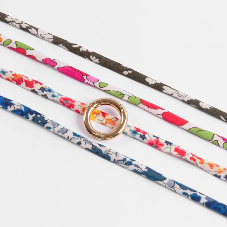 Manore Paris - Bracelet cordons Liberty (4 imprimés au choix)