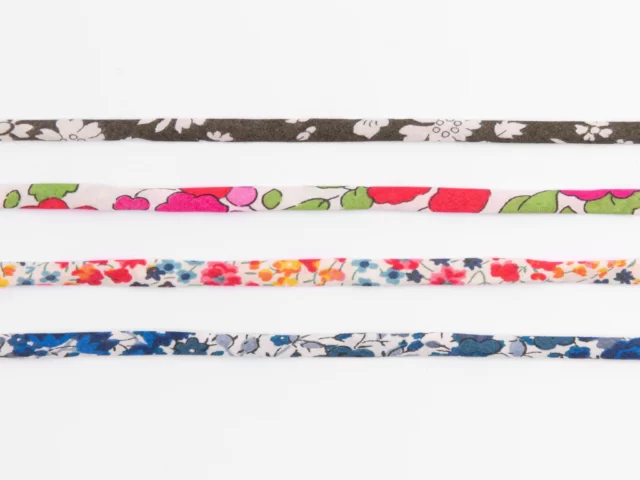 Manore Paris - Bracelet cordons Liberty (4 imprimés au choix)