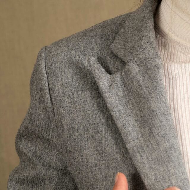 My tailor is Joh - Tailleur veste pantalon laine gris Conception