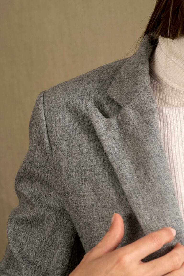 My tailor is Joh - Tailleur veste pantalon laine gris Conception