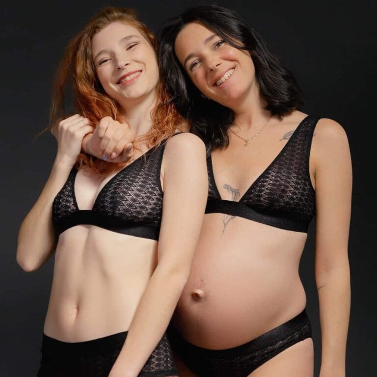 Sans Prétention - Soutien-gorge foulard noir