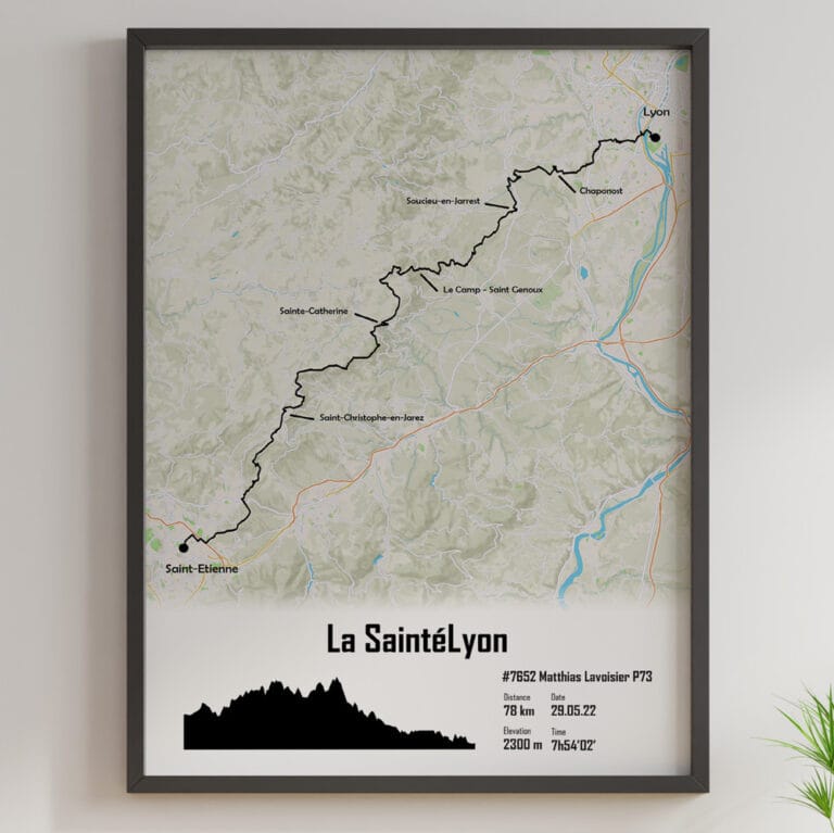 The Post Trace - SaintéLyon