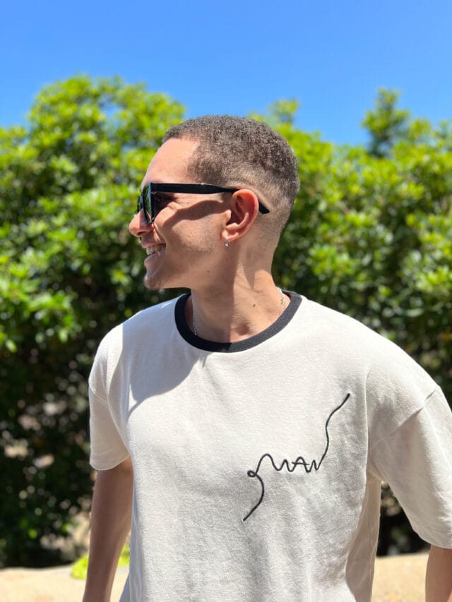 Wavi - T-shirt brodé