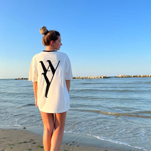 Wavi - T-shirt floqué