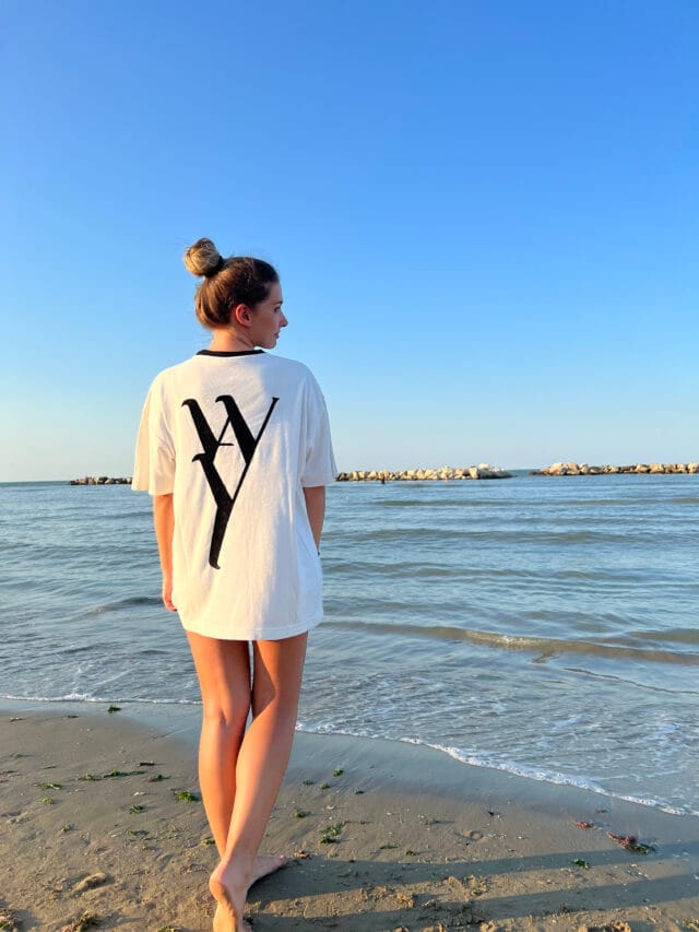 Wavi - T-shirt floqué