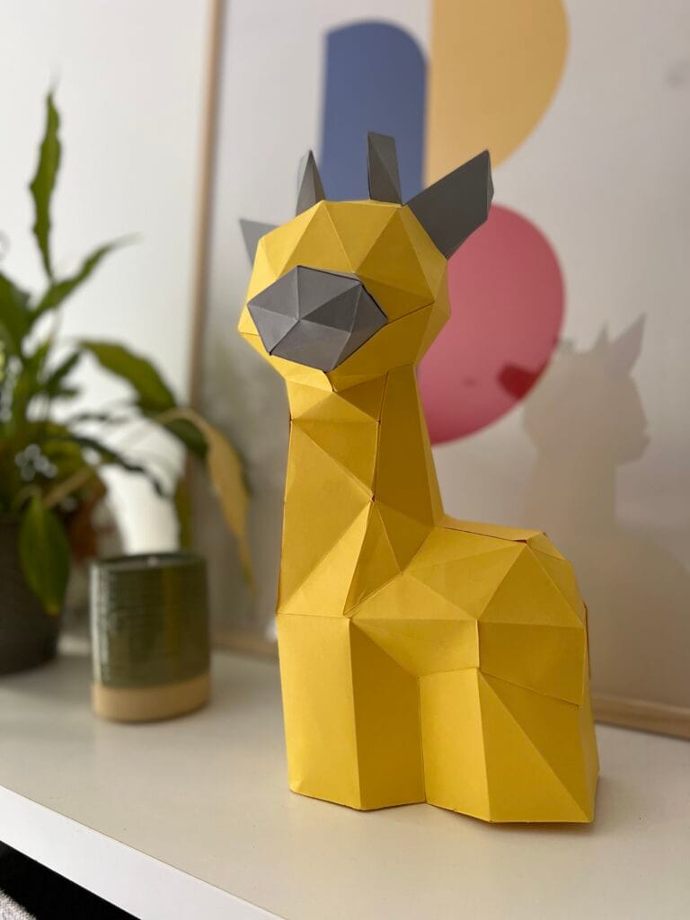 La girafe Agent Paper