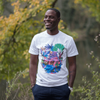 TEE KLUB - Tee-shirt Le Tigre coloré