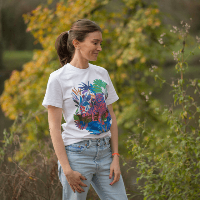 Tee Klub - Tee-shirt Le Tigre coloré