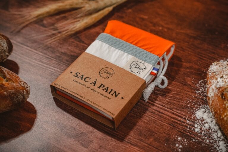 L'effet Clochette - Sac à pain Orange