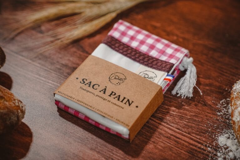 L'effet Clochette - Sac à pain Vichy