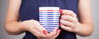 Mug marinière par la marque Mug in France Mug in France - Mug marinière