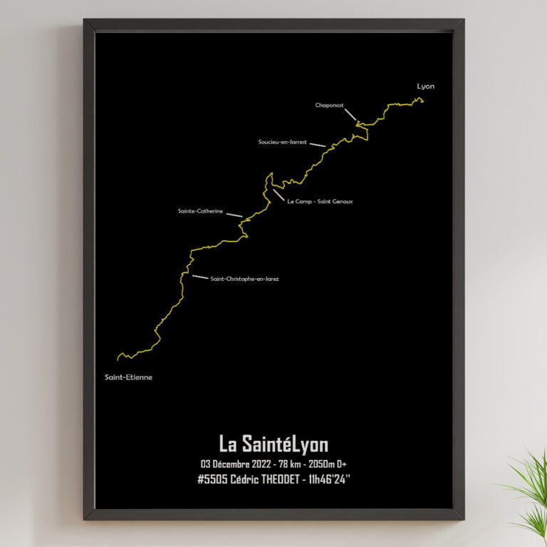 The Post Trace - SaintéLyon