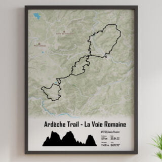 Ardèche Trail – La Voie Romaine par la marque The Post Trace The Post Trace - Ardèche Trail – La Voie Romaine