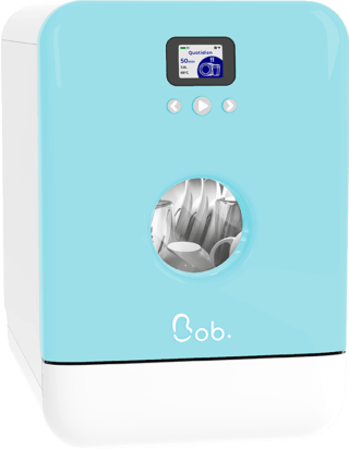 DAAN.Tech - Daan Tech Bob Lave-Vaisselle Eco-Compact Bleu Glacier