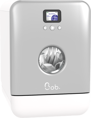 DAAN.Tech - Daan Tech Bob Lave-Vaisselle Eco-Compact Silver