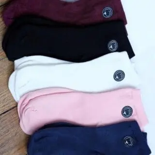 Coton vert chaussettes