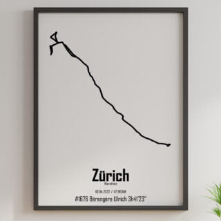 The Post Trace - Marathon de Zurich