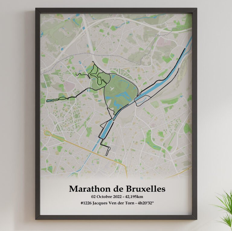The Post Trace - Marathon de Bruxelles