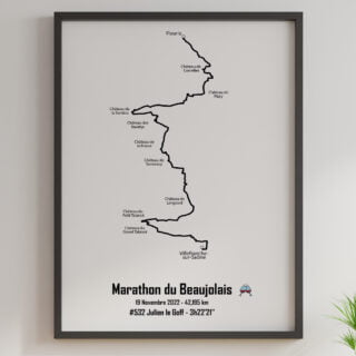 The Post Trace - Marathon International du Beaujolais