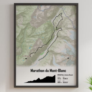 The Post Trace - Marathon du Mont Blanc  90km
