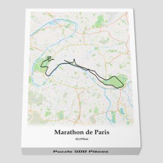 The Post Trace - Puzzle du Marathon de Paris
