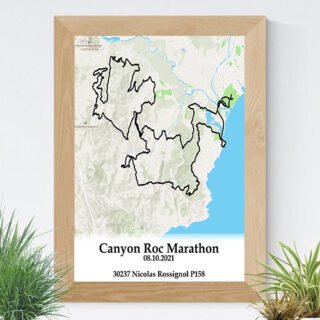 The Post Trace - Canyon Roc Marathon A3 2021 Noir Oui (+3€)