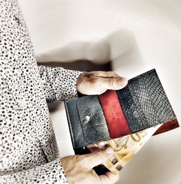 Ronflita - Portefeuille Thor anthracite argent