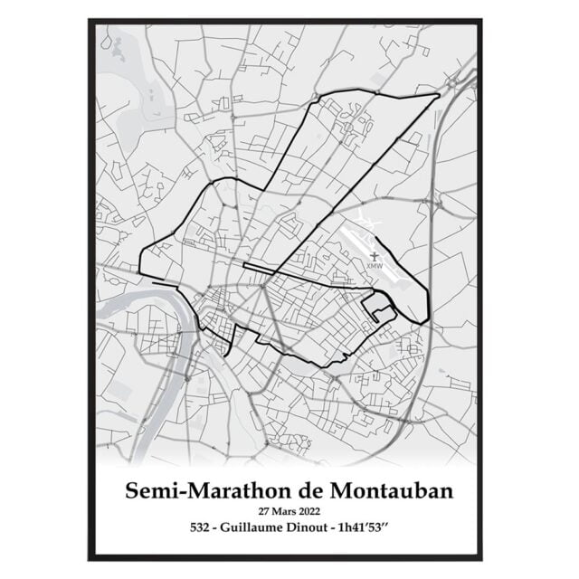 Semi Marathon de Montauban par la marque The Post Trace The Post Trace - Semi Marathon de Montauban