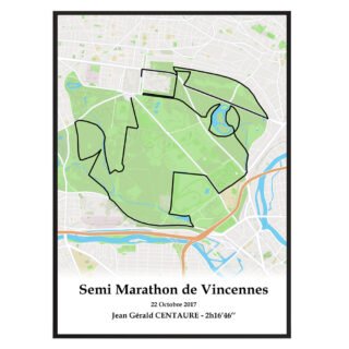 Semi Marathon de Vincennes par la marque The Post Trace The Post Trace - Semi Marathon de Vincennes