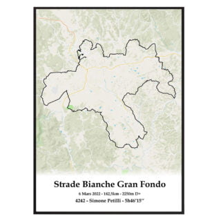 The Post Trace - Strade Bianche Gran Fondo