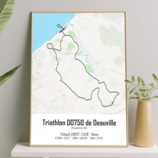 The Post Trace - Triathlon de Deauville DO750