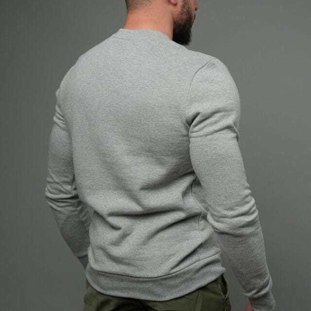 Erverte - Sweat gris chiné