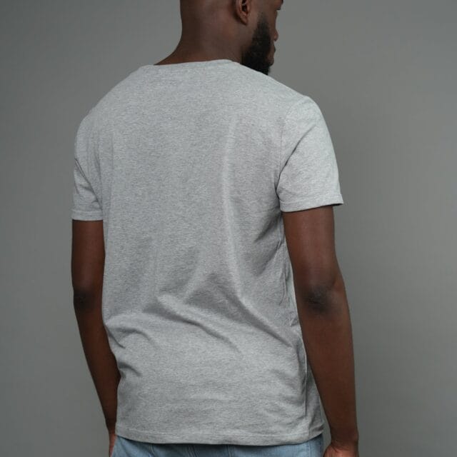 Erverte - T-shirt gris chiné