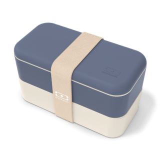 La boite bento made in France – monbento MB Original bleu Natural par la marque Mon Bento Mon Bento - La boite bento made in France – monbento MB Original bleu Natural