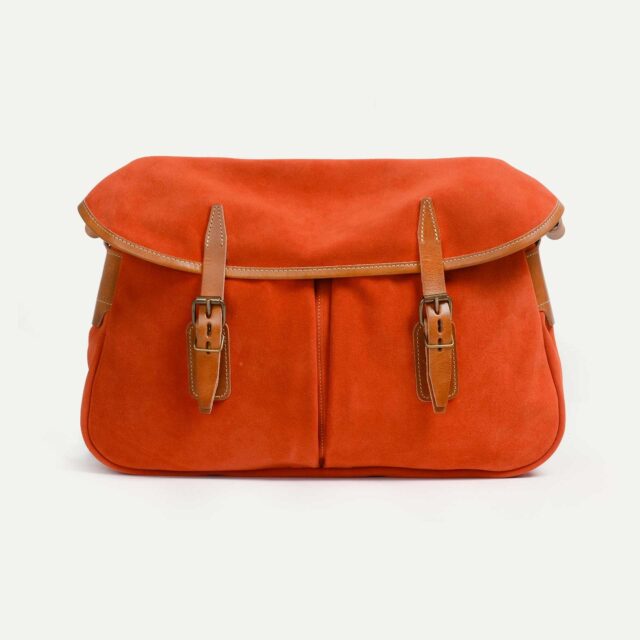 musette du pecheur m cuir velours sunstar Bleu de Chauffe - Musette du Pêcheur M / Cuir Velours - Sunstar - new