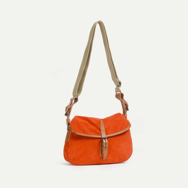 Bleu de Chauffe - Musette du Pêcheur XS / Cuir Velours - Sunstar - new