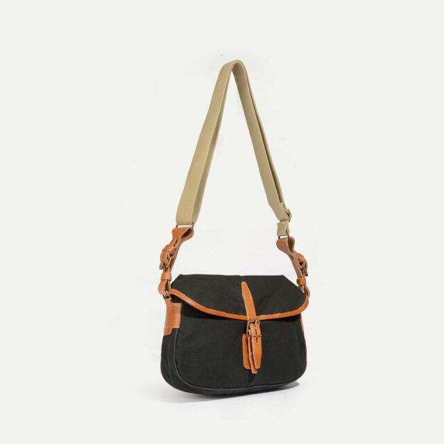 Bleu de Chauffe - Musette du Pêcheur XS - Kaki Foncé - new