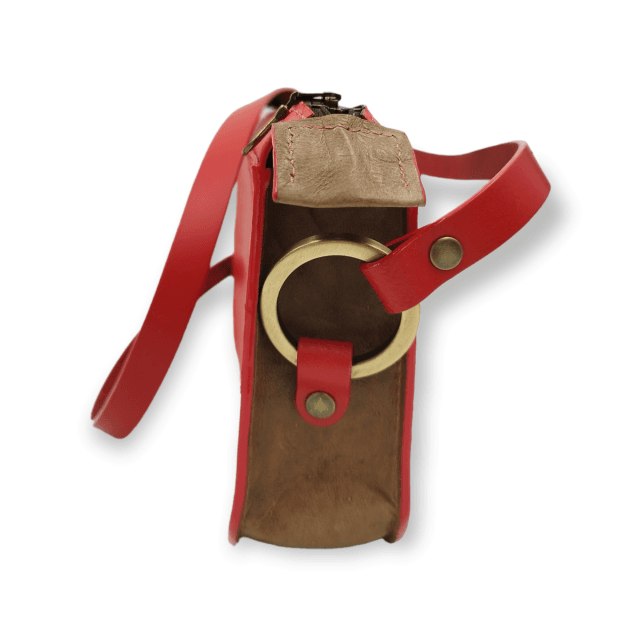 Ronflita - Sac Élodie rouge corail